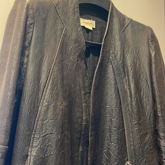 AUTHENTIC HELMUT LANG LEATHER JACKET ! - Picture 4 of 5